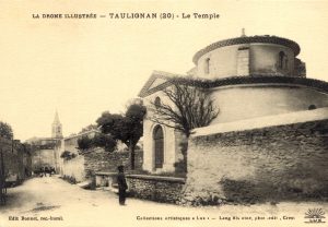 carte postale temple r